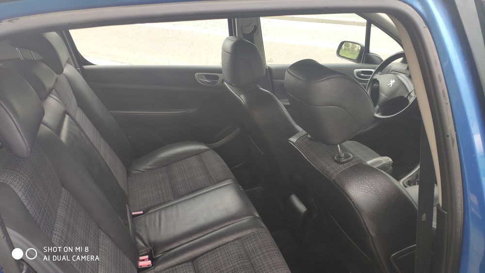 Peugeot 307 2.0 benzyna 2002r skóry klima zamiana