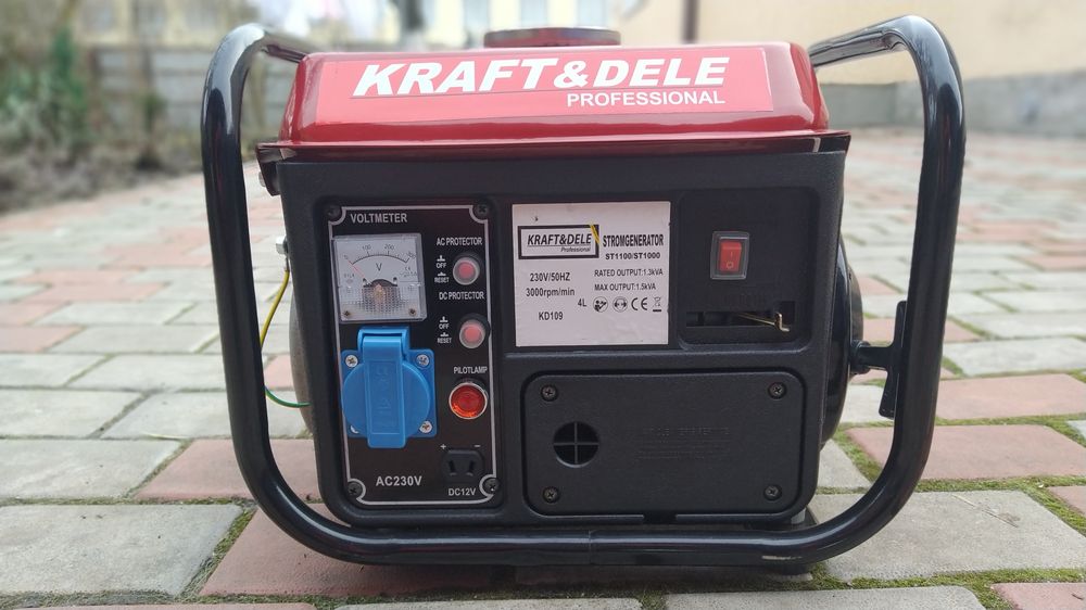 Генератор бензиновий  Kraft & Dele KD 109 Польща