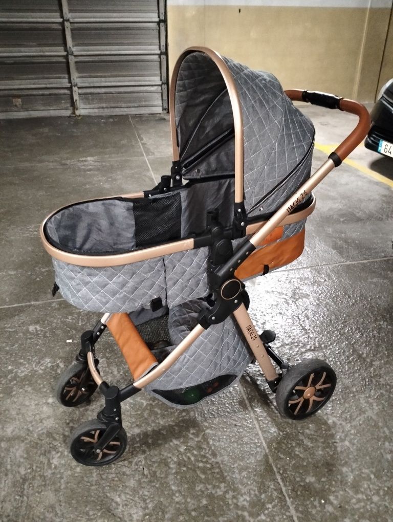 Carro de bebe + alcofa + ovo