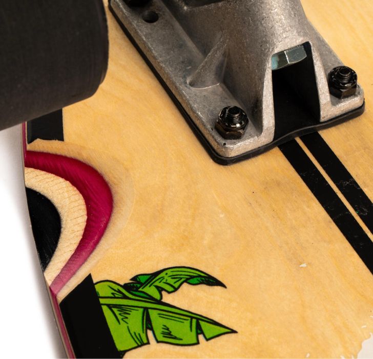 Skate Longboard Fish 500 Preto