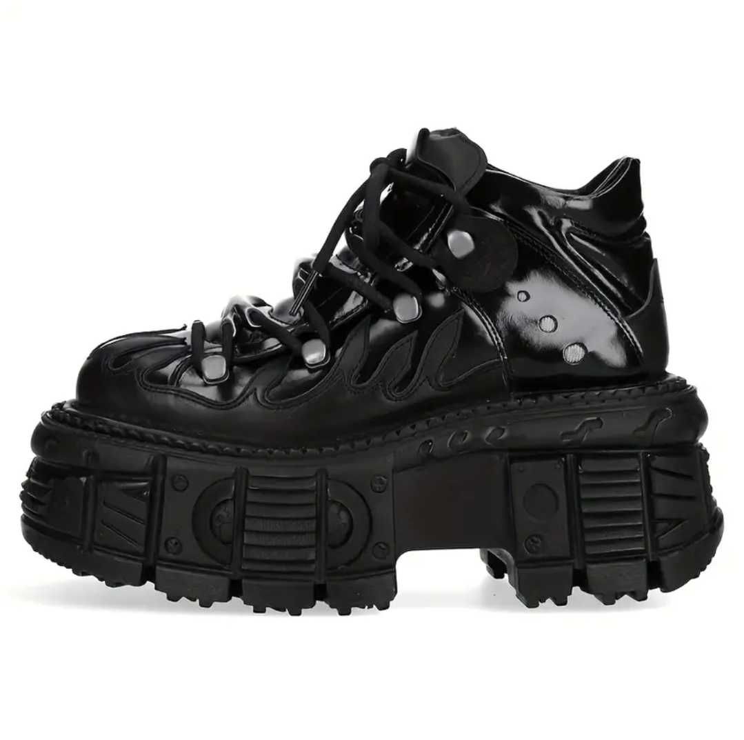 Ботинки женские New Rock панк рок y2k dollskill demonia черные 37-39р