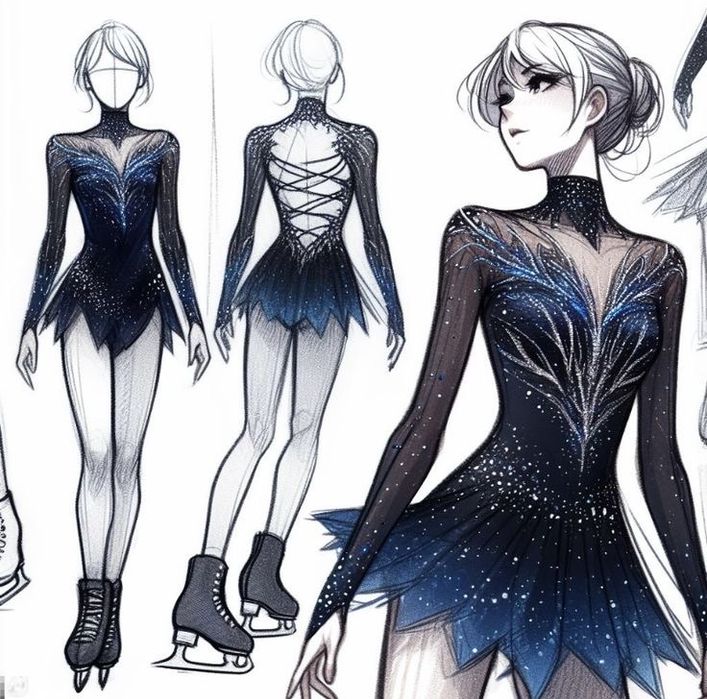 Desings costume dance/gymnastic/ skating costumized