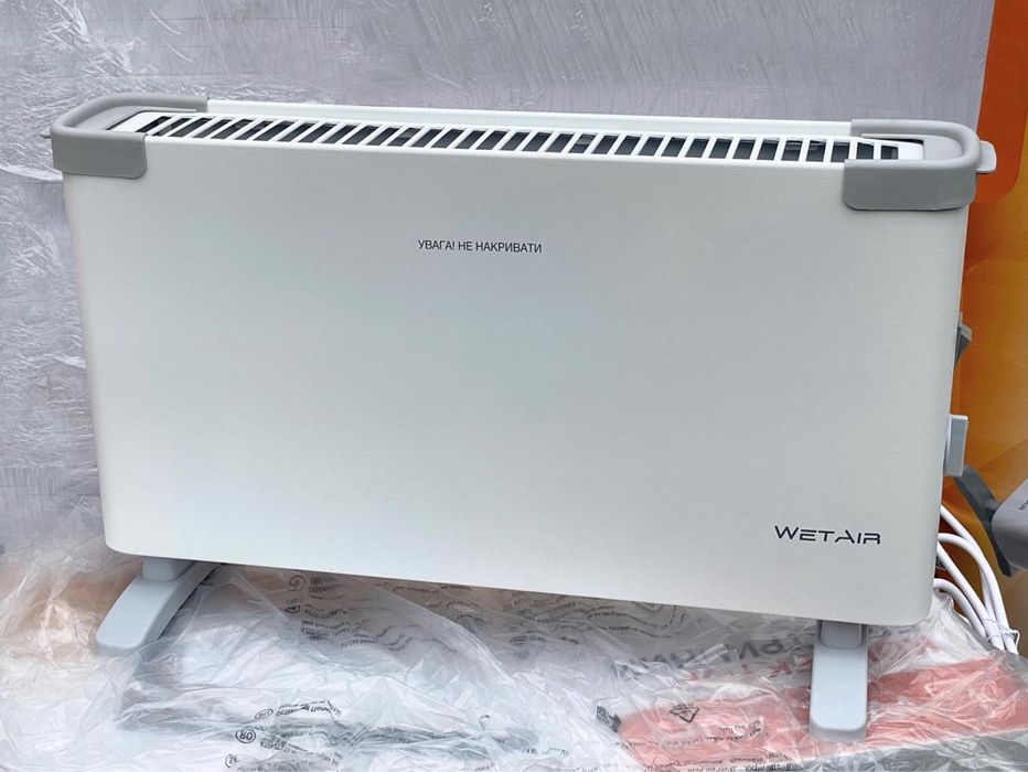 Новий конвектор з ніжками 2000Вт електрообігрівач обогреватель 2кВт
