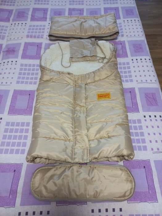 Детский комплект, конверт, овчина,