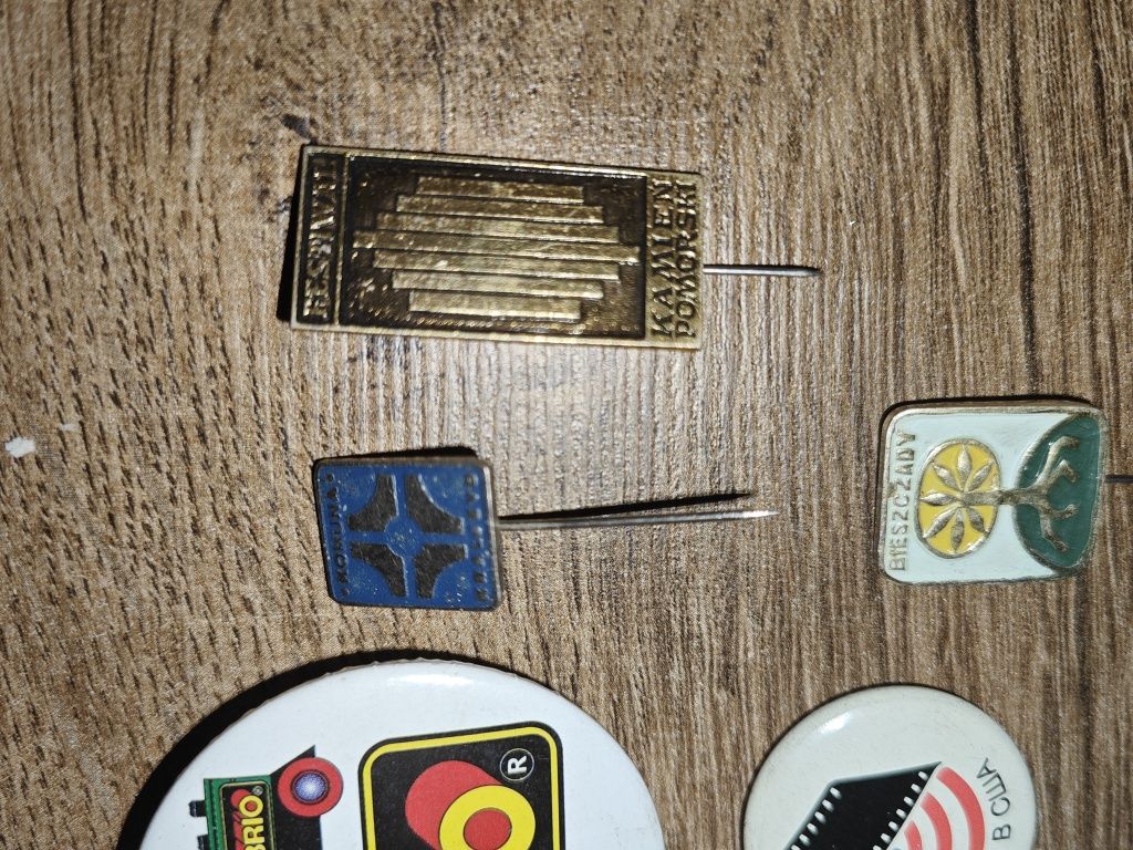 Stare wpinki, przypinki odznaki piny, unikaty