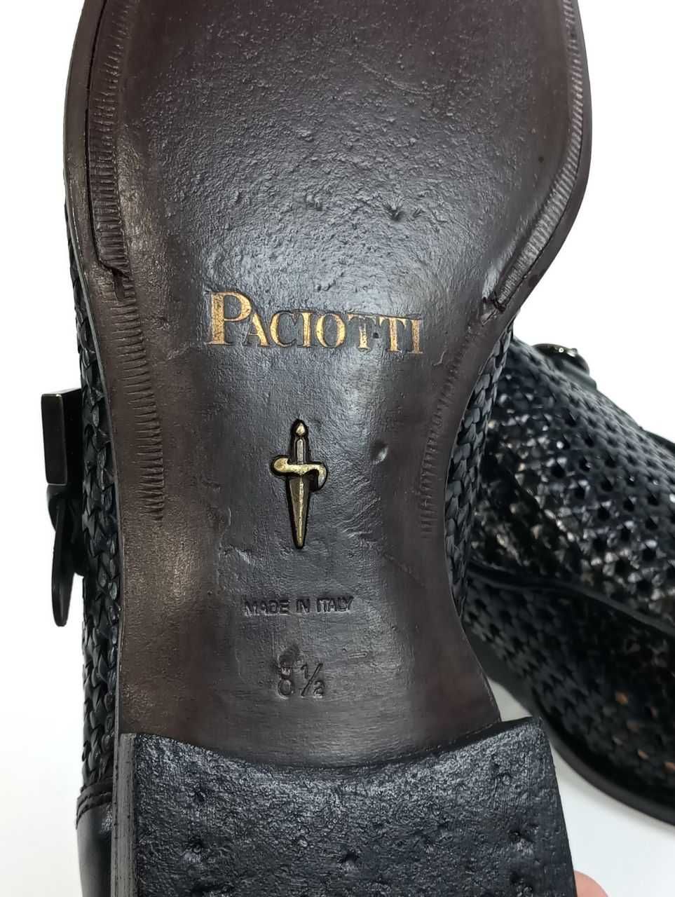 Кожаные летние туфли Cesare Paciotti Оригинал