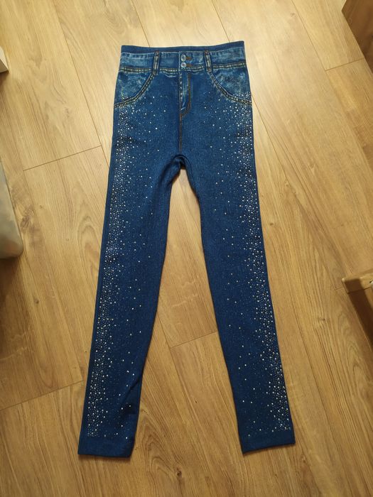 Getry legginsy damskie