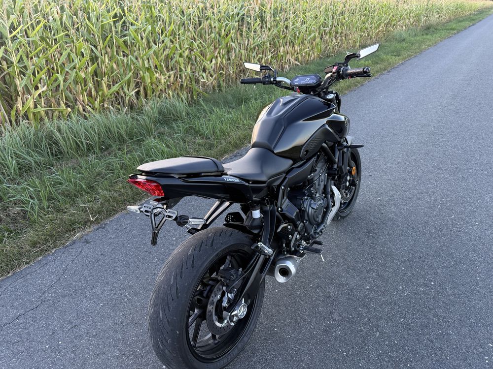 Yamaha MT07 Black A2 35kW 2023r mały przebieg Transport