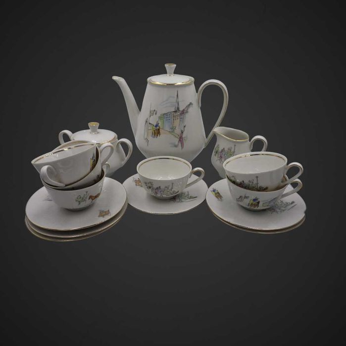 Serwis  porcelanowy Syg Bareuther Bavaria z lat 1956-60 b4/020507