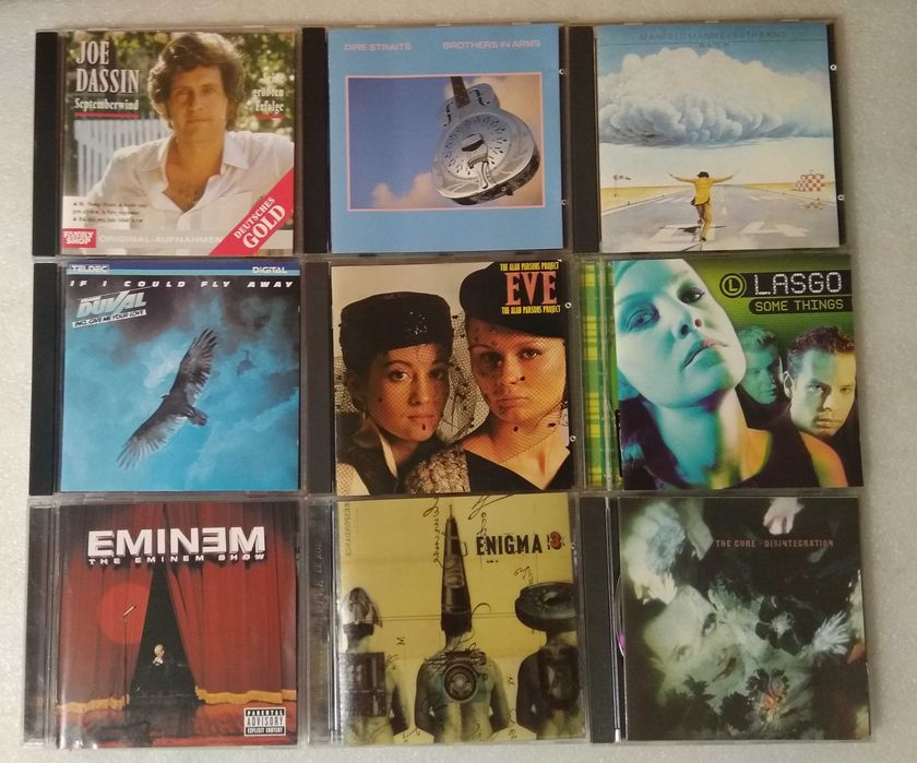 New 9. Тільки фірмові диски CD (каталог і ціни)