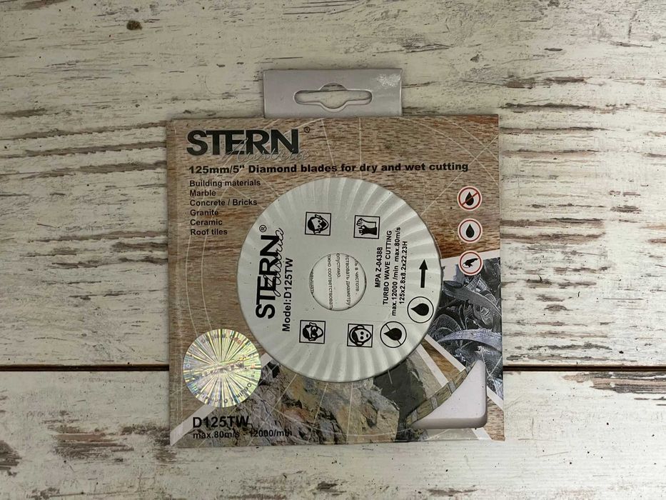 Круг лепестковый Gradient, круг алмазный Stern, Dnipro DSZ