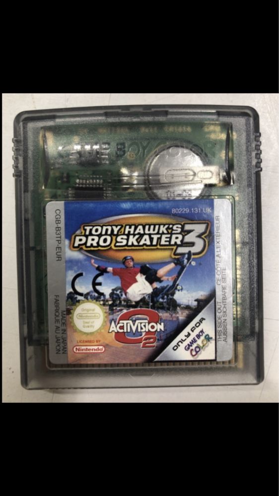 Tony Hawk’s Pro Skater 3 Game Boy Color