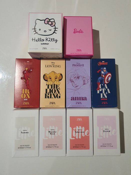 Туалетна вода/Духи/парфуми Zara дитячі Роздріб/опт/дроп