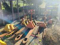 Lote porta paletes avariados