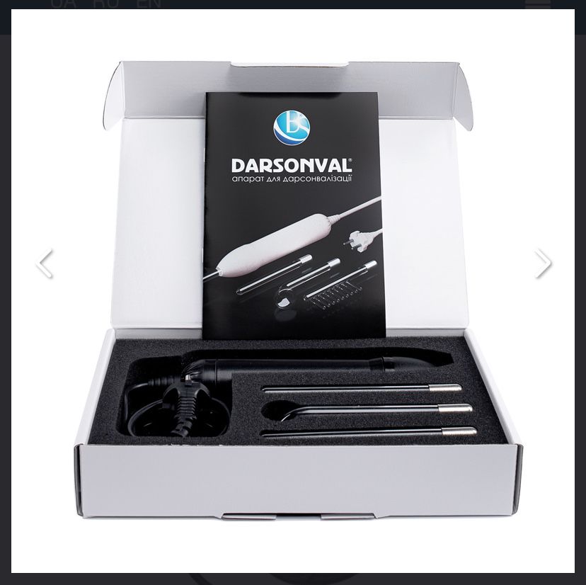 Дарсонваль BactoSfera DARSONVAL Black