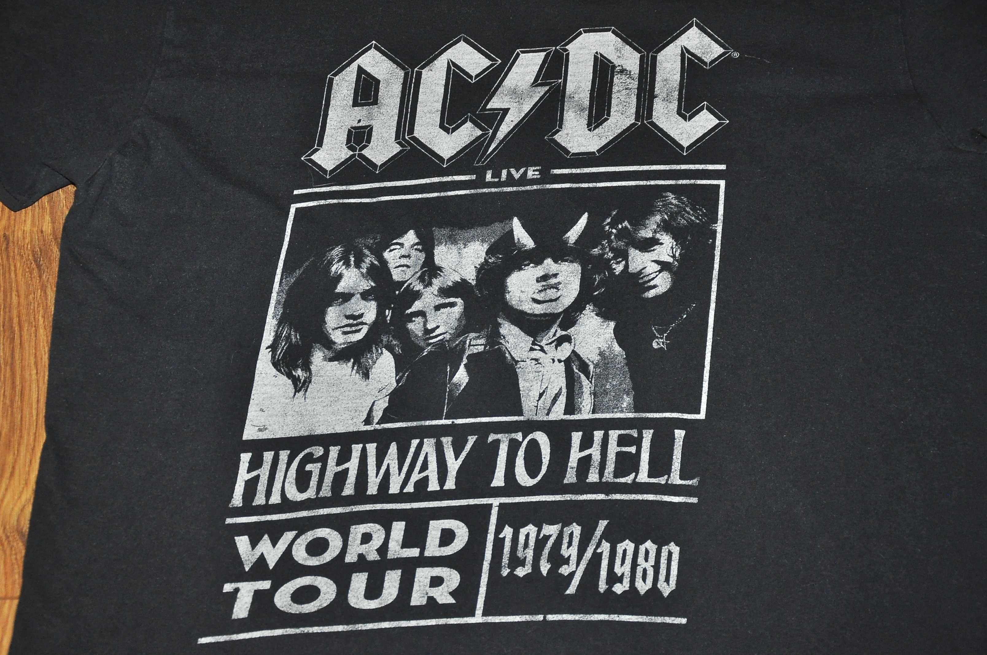 AC/DC - Highway to Hell World Tour 1979/1980 - koszulka rozm.XL
