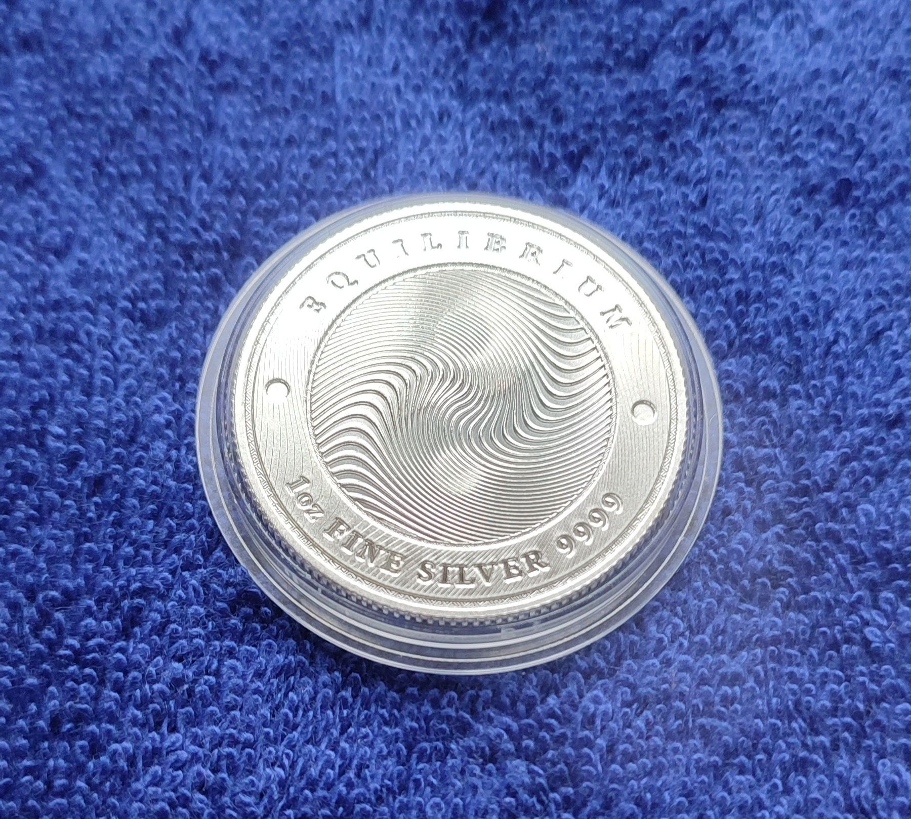 Серебряная монета Эквилибриум 2021 год