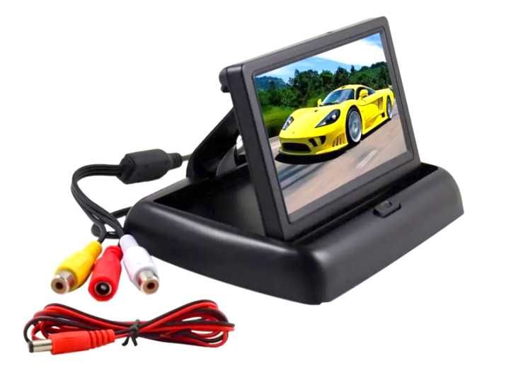 Монітор авто висувний для камери заднього виду 5" дюймів кольоровий