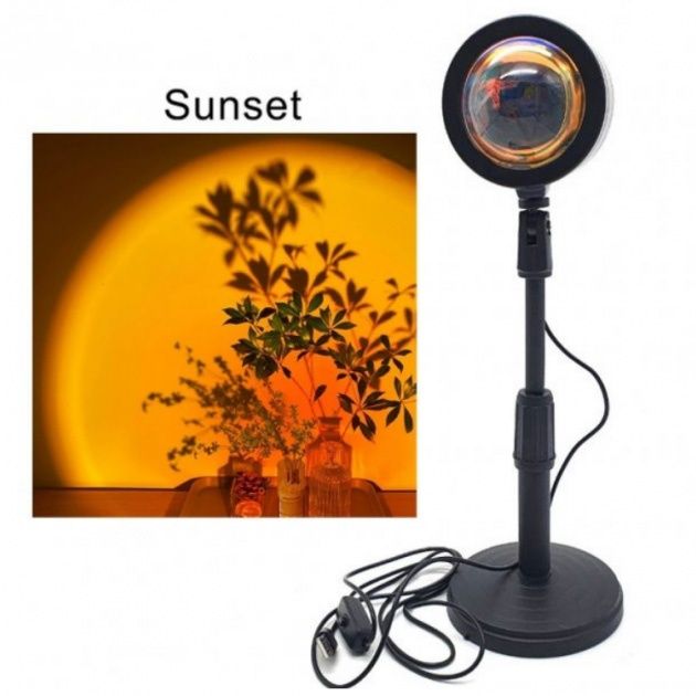 Лампа Атмосферна Проекційний Світильник Atmosphere Sunset Lamp