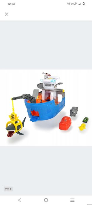 Dickie Statek City Rekin atakuje, 50 cm