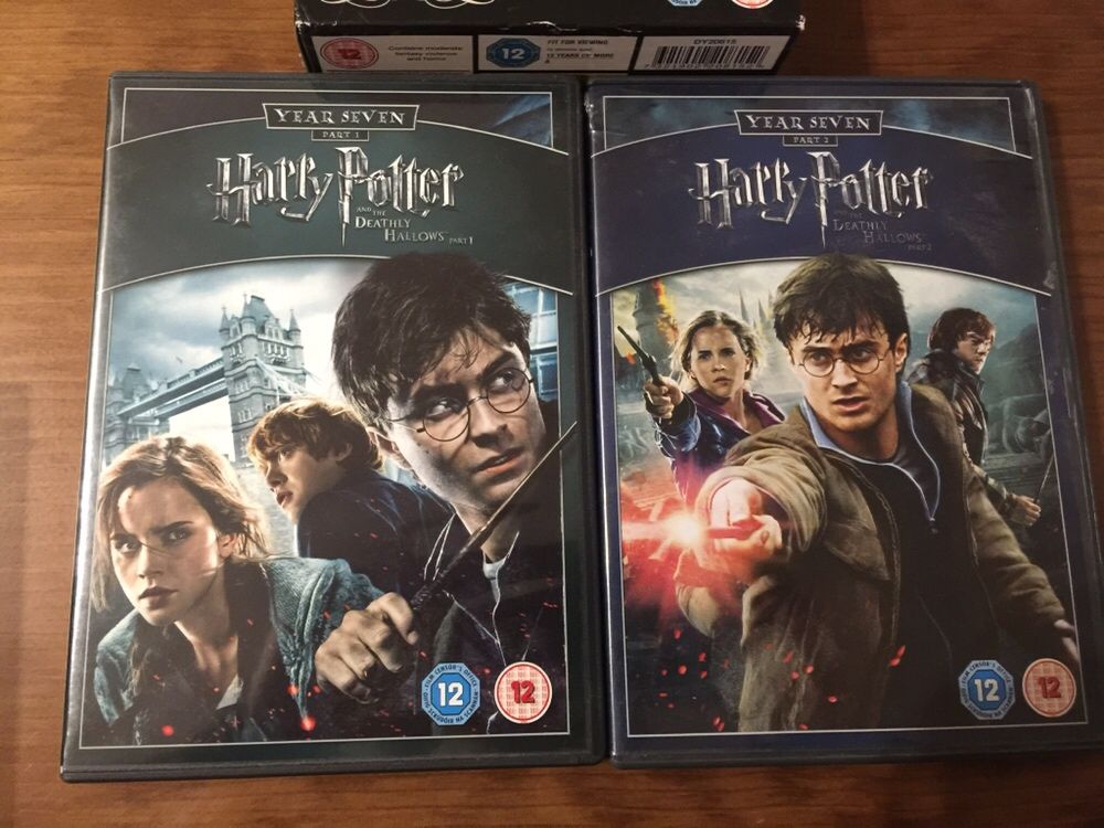 DVD coleccao Harry Potter anos 1 a 7