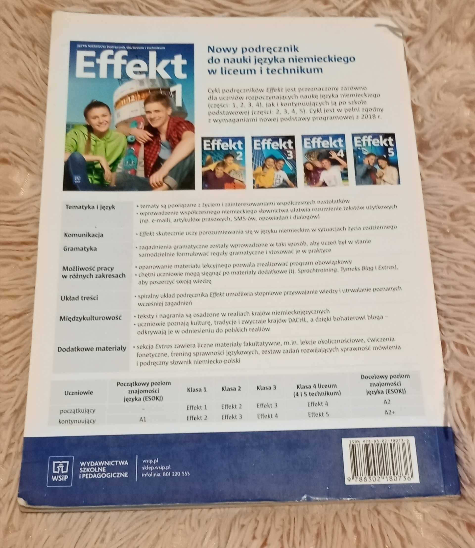 Podręcznik do języka niemieckiego kl 1 Effekt