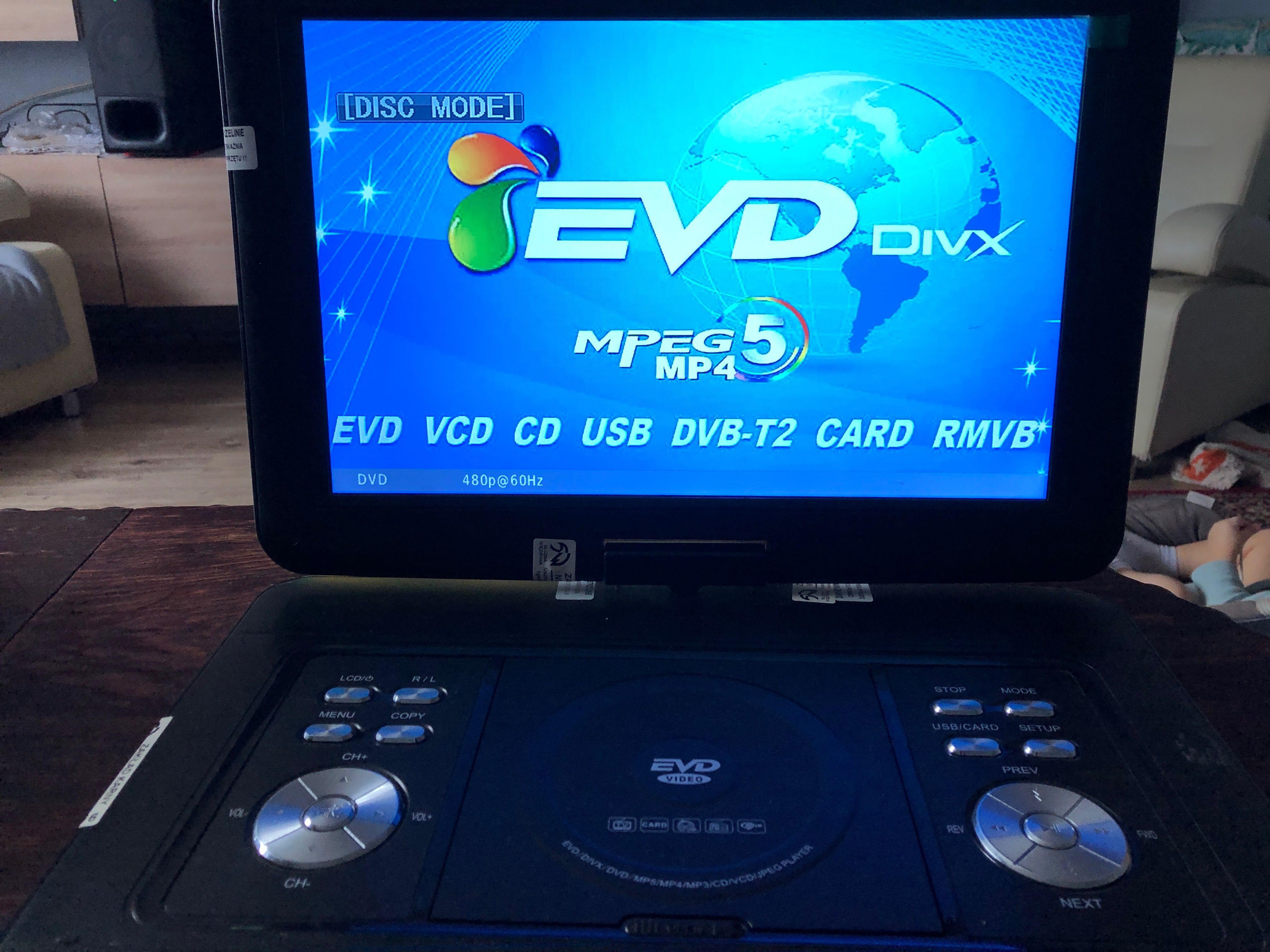 Przenośne DvD z Dvbt 2