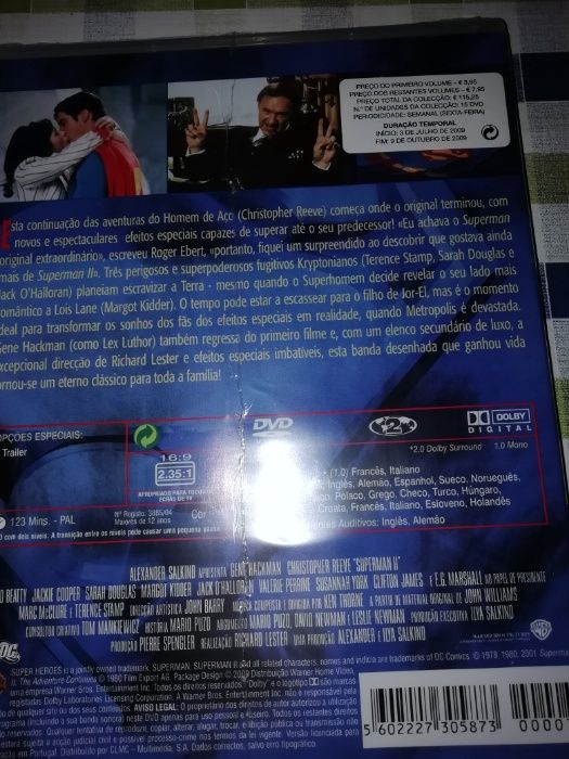 DVD de grandes heróis