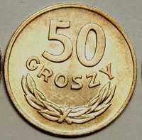 Moneta obiegowa prl 50gr 1949r Mn