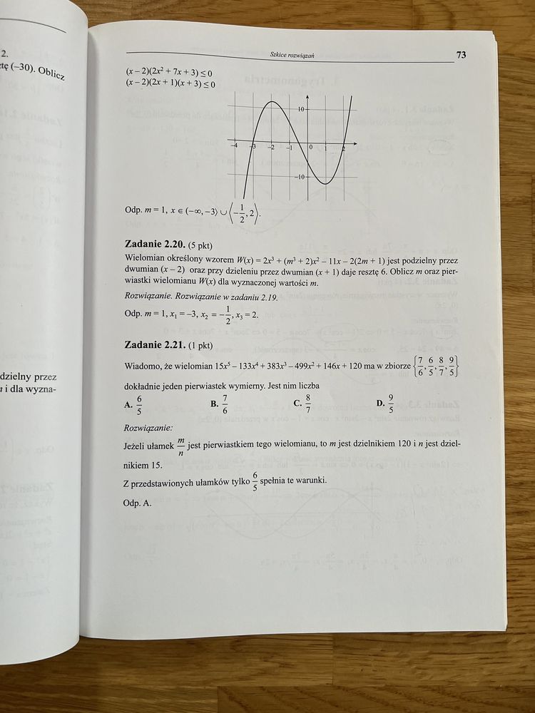 Matematyka zbiór zadań maturalnych 2019 wraz z odpowiedziami