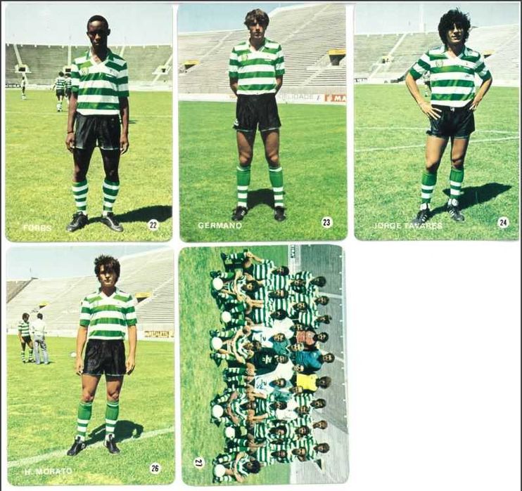 Calendários SPORTING Edição Loja Verde 1985 - Incompleta