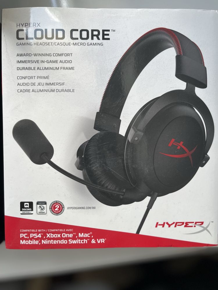 Навушники HyperX Cloud Core