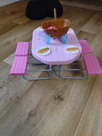 Barbie stolik piknikowy