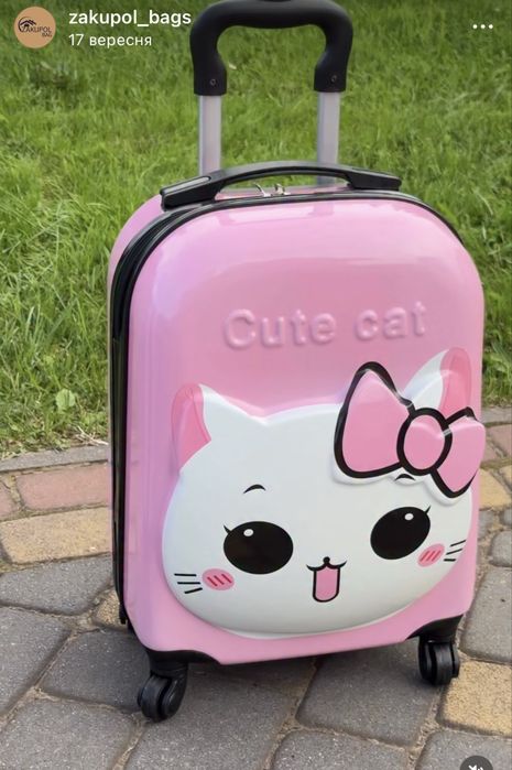 Дитяча дорожня валіза на колесах валіза для дітей дитяча валаза Чемодн