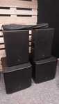 2 x Mackie SRM650 kolumna aktywna 2 x SRM 1850 - subwoofer aktywny