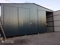 Garaże Blaszane Hala 12x10 - Producent