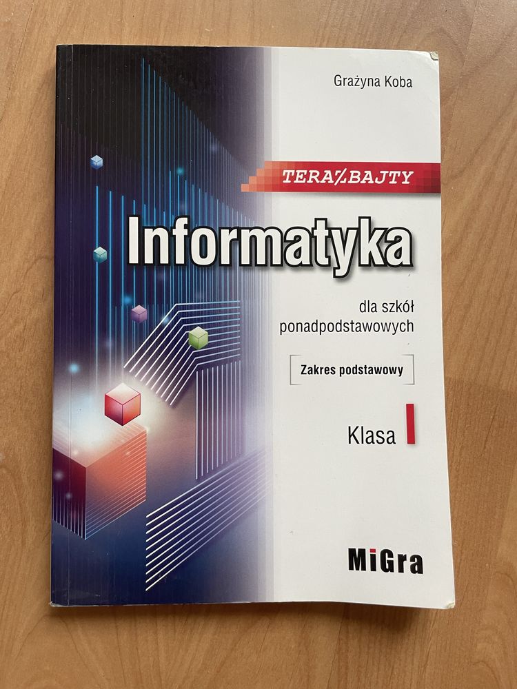 Książka informatyka klasa 1
