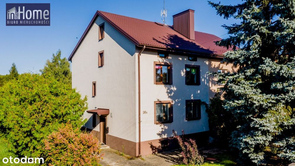 Bliźniak z dużą działką 1372 m² – Ciechanowiec