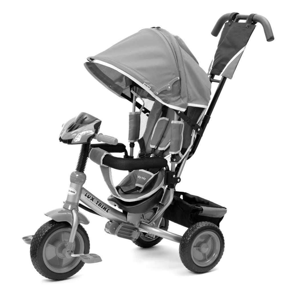 Rowerek trójkołowy z światłami led Lux Trike BABY MIX O