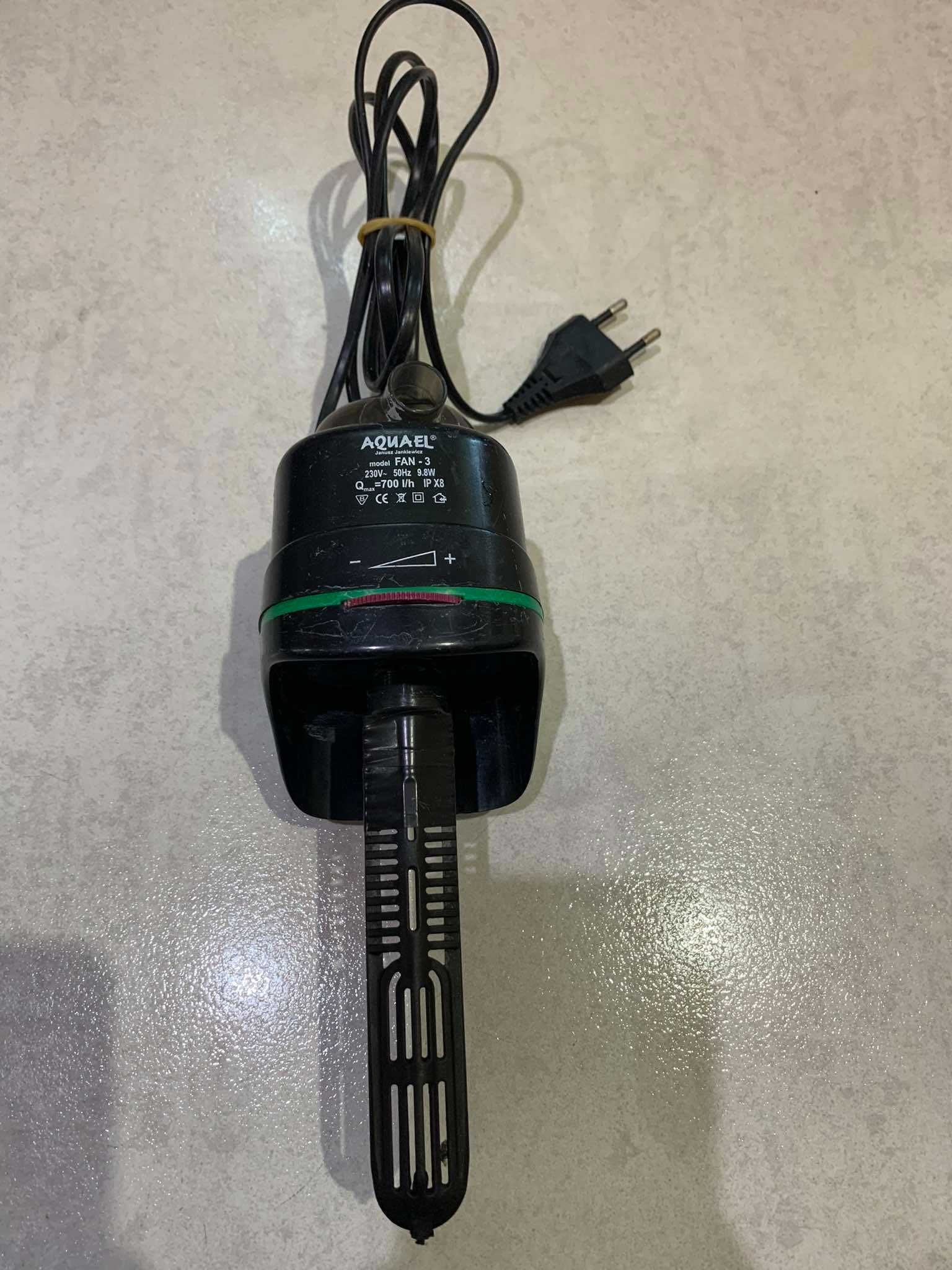 Filtr Aquael Fan 3, turbina, gąbkowy, wewnętrzny