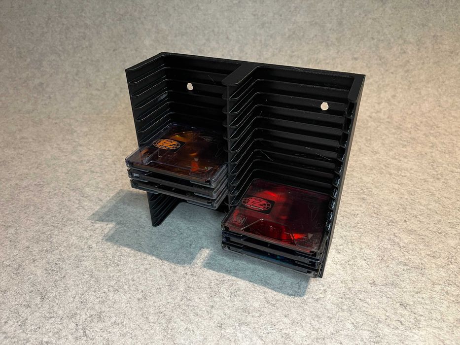 Stojak ścienny na 30 płyt MD MiniDisc