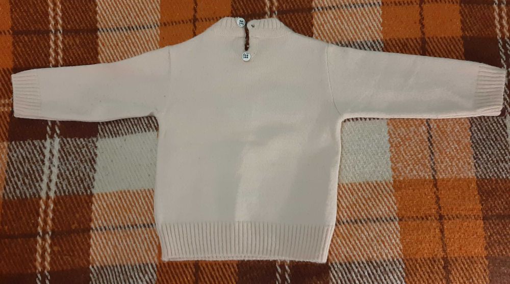 Свитер на девочку на 1 год, тёплый, Турция