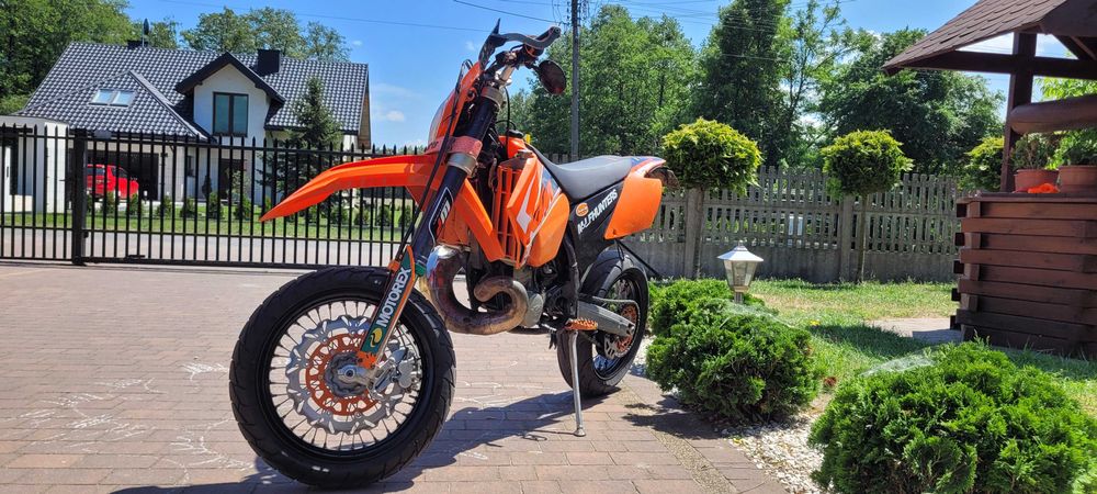 KTM EXC300. 2006r Supermoto + koła cross Kat.A2