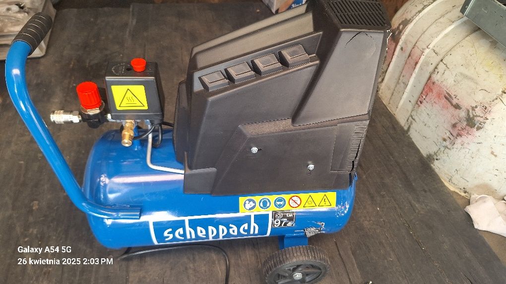 Kompresor bezolejowy Szeppach HC 25  24l 8bar