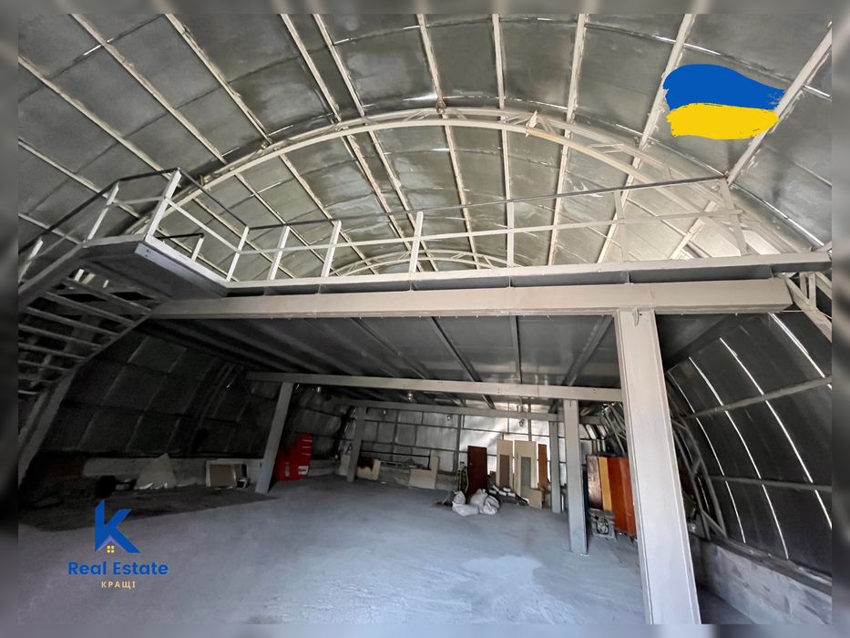 Ангар під ваші потреби 270 м². Зручна локація у Вишневому. Вигідно!