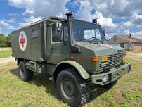 Sprzedam Mercedes Unimog 435  Sanitarny Kamper