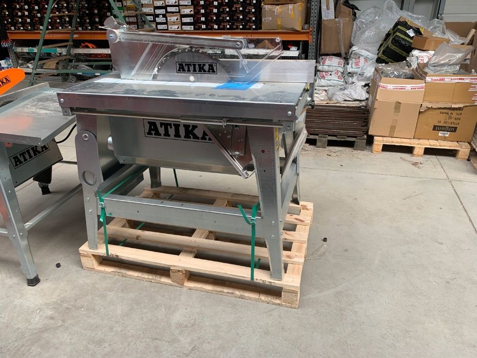 Piła pilarka stołowa BTK 450 5kW ATIKA krajzega przecinarka do drewna