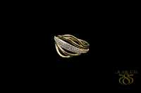 Złoty pierścionek Nowy Cyrkonie/Złoto 585 14K 2,72g