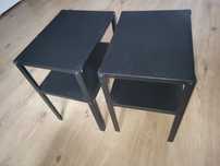 Dwa stoliki metalowe loft