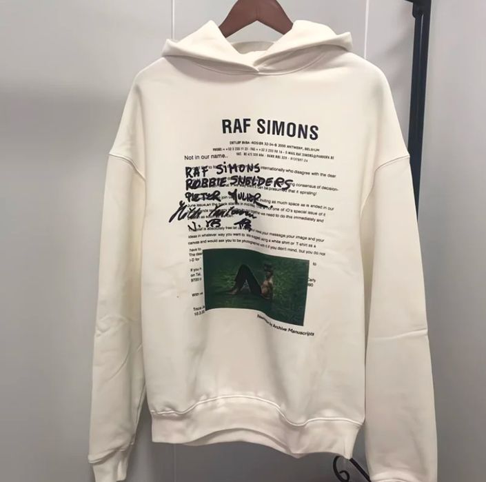 Худи Raf Simons ОПИСАНИЕ!